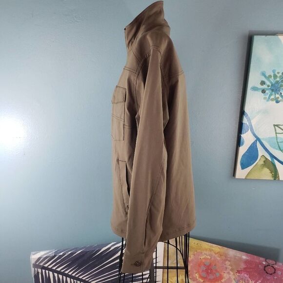 Prana women's green nylon blend outdoor jacket sz small - Picture 10 of 12